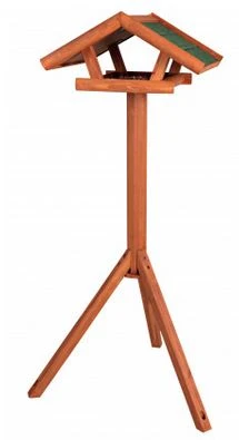 TRIXIE Futterhaus Natura 46x22x44 In Braun Mit Ständer