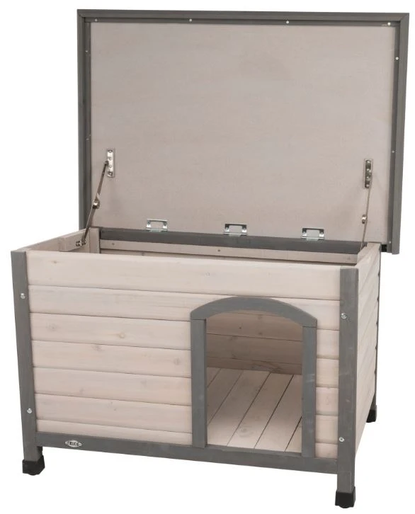 TRIXIE Natura Hütte Classic 85x58x60cm Grau 3 TRIXIE Natura Hütte Classic 85x58x60cm Grau – Bild 3