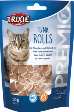 TRIXIE Katzensnack Premio Tuna Rolls 50g