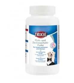 TRIXIE Floh- Und Zeckenschutz-Puder Für Hunde Und Katzen 150g Dose
