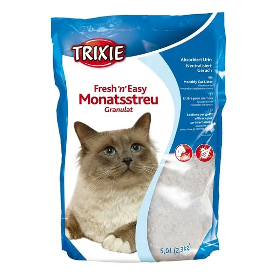 Trixie Silikatstreu Fresh & Easy, 5 Liter 1 Trixie Silikatstreu Fresh & Easy, 5 Liter