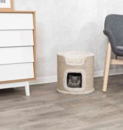 TRIXIE Cat Tower Ria 37cm In Lichtgrau/natur -Trixie Haustier Günstiges Geschäft 51310f8fac92a783b98f5838a1b28ee0 ria3