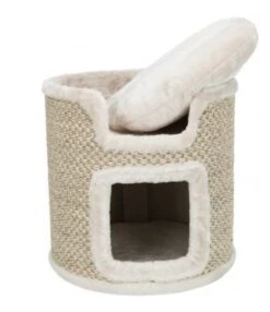TRIXIE Cat Tower Ria 37cm In Lichtgrau/natur -Trixie Haustier Günstiges Geschäft 51310f8fac92a783b98f5838a1b28ee0 trria