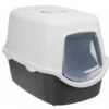 TRIXIE Katzentoilette Vico 40x40x56cm In Dunkelgrau/hellgrau