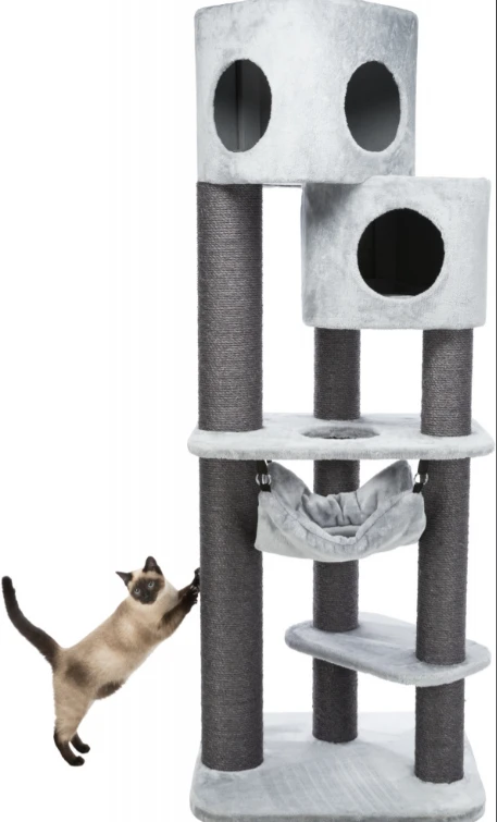 TRIXIE Kratzbaum "Pirro" 174 Cm In Grau 7 TRIXIE Kratzbaum "Pirro" 174 Cm In Grau – Bild 7