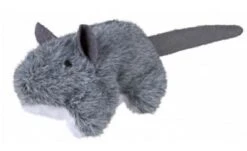 TRIXIE Katzenspielzeug Plüsch-Maus 8cm