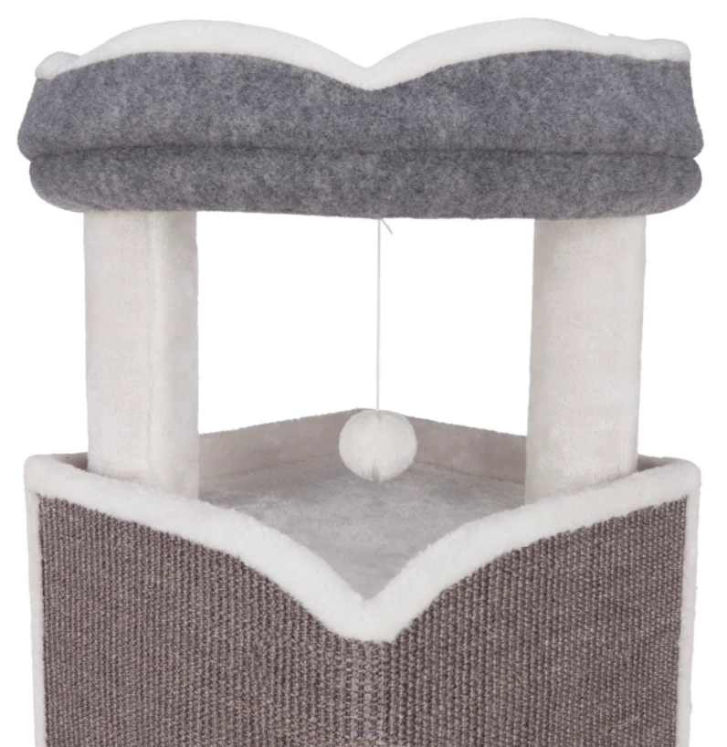 TRIXIE Cat Tower Arma 98cm Grau/blau 4 TRIXIE Cat Tower Arma 98cm Grau/blau – Bild 4