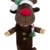TRIXIE Xmas Hundespielzeug Rentier Aus Plüsch 45cm