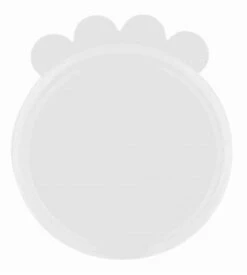 TRIXIE Dosendeckel Aus Silikon Für 200g Und 400g Dosen Transparent 2 Stk.
