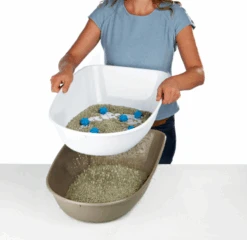 Trixie Katzentoilette Berto - Hellblau Und Anthrazit 11 Trixie Katzentoilette Berto - Hellblau Und Anthrazit -Trixie Haustier Günstiges Geschäft berto 4