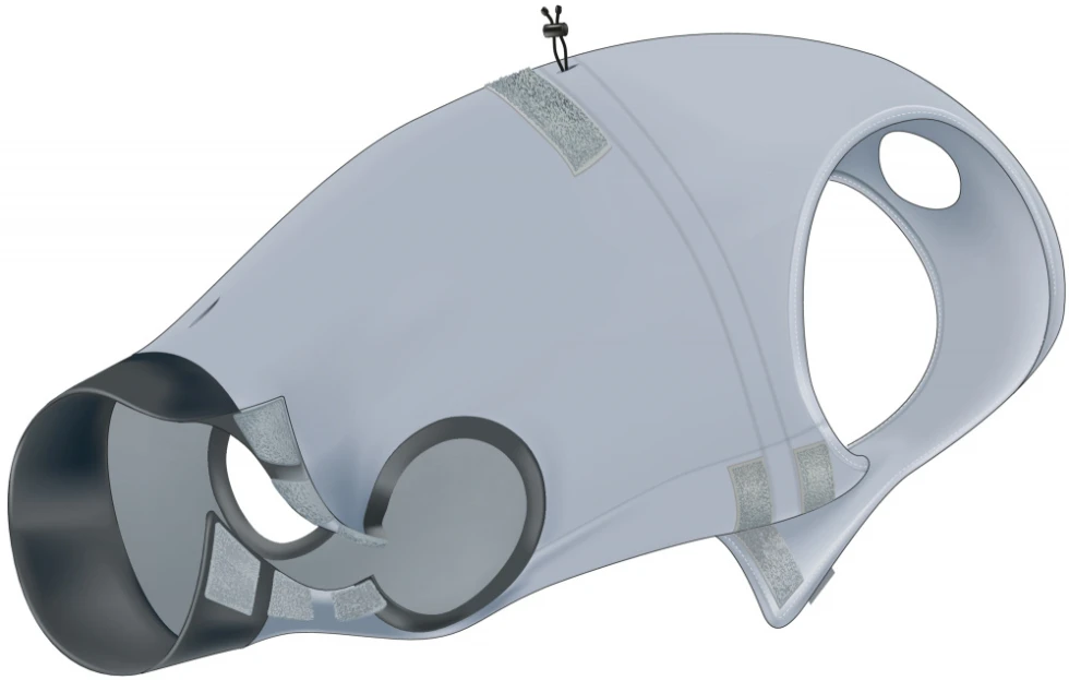 TRIXIE OP-Body Für Hunde Größe S-M 1 TRIXIE OP-Body Für Hunde Größe S-M