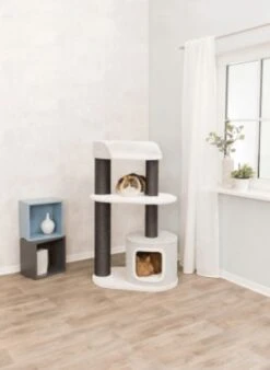 TRIXIE Kratzbaum Cara XXL 128cm In Weiß/grau -Trixie Haustier Günstiges Geschäft c9107a22b911d0244684050c4e5a3ec2 cara3