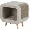 TRIXIE Kuschelhöhle Alicia 48x48x38cm In Lichtgrau