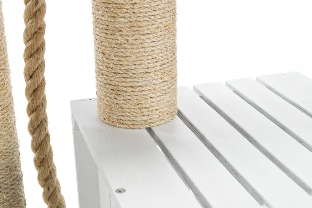 TRIXIE Be Nordic Kratzbaum Skadi 114cm In Weiß 5 TRIXIE Be Nordic Kratzbaum Skadi 114cm In Weiß – Bild 5