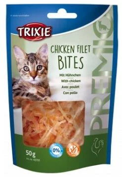 TRIXIE Katzensnack Premio Chicken Filet Bites 50g