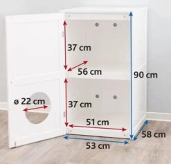 TRIXIE Katzenhaus Mit 2 Etagen 53×90×58 Cm -Trixie Haustier Günstiges Geschäft e8c794fad96466352181e2d52370969b haus3