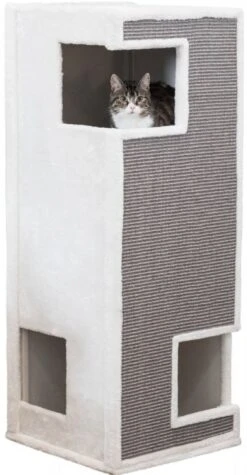 TRIXIE Cat Tower "Gerardo" 100cm In Grau