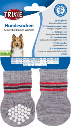 TRIXIE Hundesocken Rutschfest Größe S-M -Trixie Haustier Günstiges Geschäft efbab1454883e960e9467e6994ddcb40 hundesockenxs4b