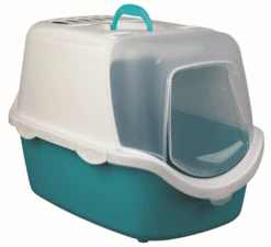 TRIXIE Katzentoilette Vico Easy Clean In Türkis 40x40x56cm