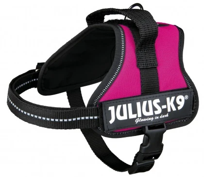 Trixie Julius K9 Powergeschirr Fuchsia 1 Trixie Julius K9 Powergeschirr Fuchsia