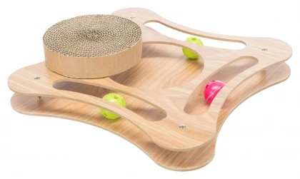 Trixie Kratzpappe Mit Holzrahmen 3 Trixie Kratzpappe Mit Holzrahmen – Bild 3