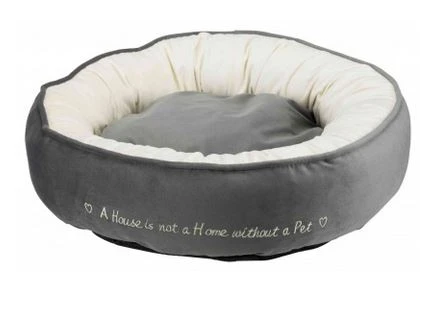 TRIXIE Hundebett Pet's Home 50cm In Grau/creme 2 TRIXIE Hundebett Pet's Home 50cm In Grau/creme – Bild 2